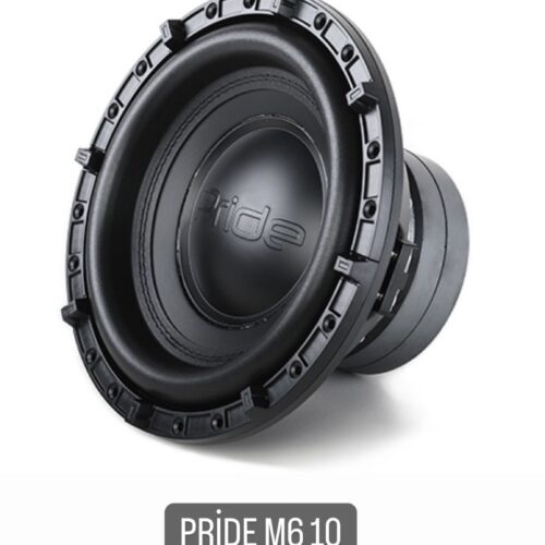 Pride Audio M6 10” 25 Cm 600Rms Özel Seri Russia